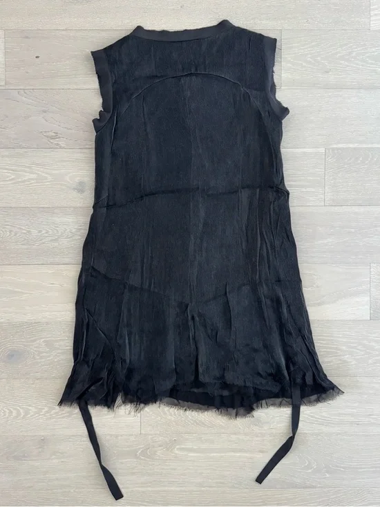 Moschino Jeans Silk Shift Dress with Sequin Embroidery - Size M - Picture 2 of 7